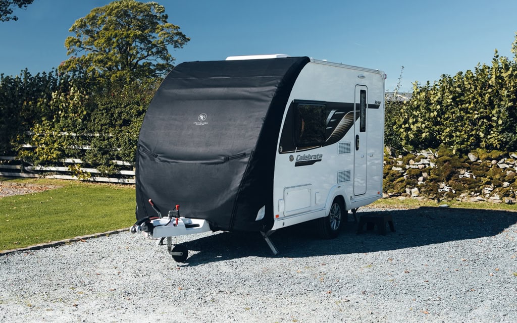 Protect your caravan with a tailored Tow Pro cover made from high-quality weather-resistant materials, ensuring longevity and optimal appearance.