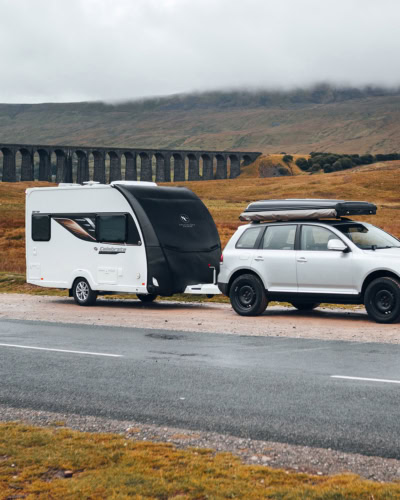 High-quality vehicle cover and caravan cover designed for outdoor protection.