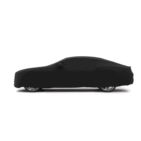 A side view of an Indoor Pro car cover on a Bentley.
