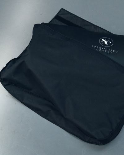 An image of the bag that holds the Basecamp Elite when in storage.