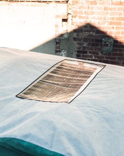 High-quality solar panel cover for caravan protection, weather-resistant and durable, keeps solar panels safe from damage during storage or travel, ideal for caravans and motorhomes.