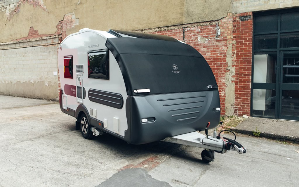 High-quality protective cover for Adria Action Elite caravan, ensuring durability and weather resistance. Custom-fit design offers excellent protection against elements and UV damage.