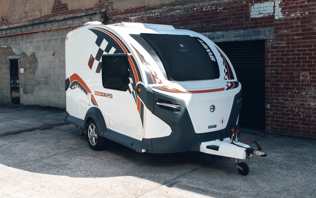 Durable bespoke caravan cover designed for Tow Pro models, offering excellent protection against weather, dust, and scratches. Custom fit ensures easy installation and maximum coverage.