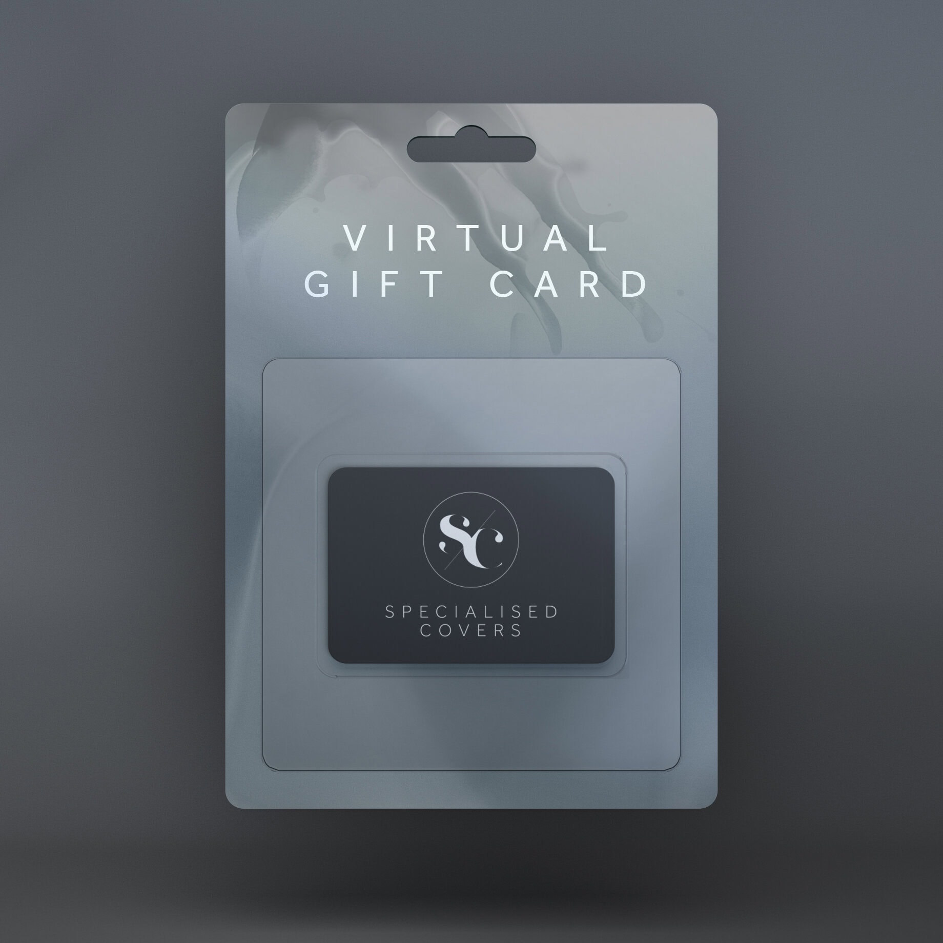Virtual Gift Card example.