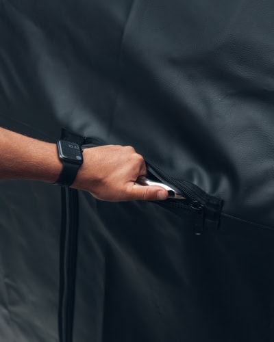 Highly durable caravan cover designed for Eriba Touring, offering superior protection against weather and UV damage. Crafted with waterproof, all-weather material for long-lasting outdoor storage solutions.