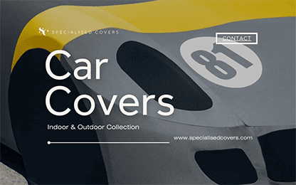 Car covers brochure.