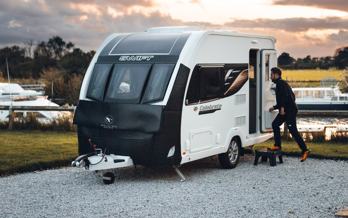 High-quality towing covers designed for caravans and trailers, offering excellent weather protection and durability. Perfect for secure towing and storage.