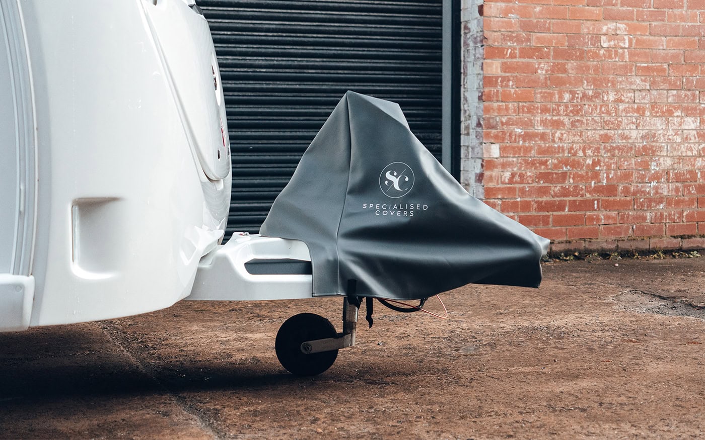High-quality A-Frame cover for camper vans and trailers, weatherproof and durable. Custom-fit to protect your vehicle and prolong its lifespan. Perfect for outdoor storage and protection.
