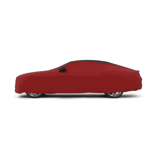 Protects Tesla Model S from dust and scratches with bespoke indoor car cover, ensuring premium vehicle care and maintaining value in indoor storage environments.