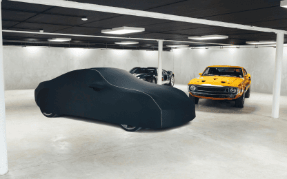 High-quality indoor car cover designed to protect vehicles in garages. Custom fit for all car sizes, ensuring protection from dust, scratches, and dents. Perfect for long-term indoor storage.
