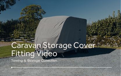 Caravan Storage Cover Fitting Video