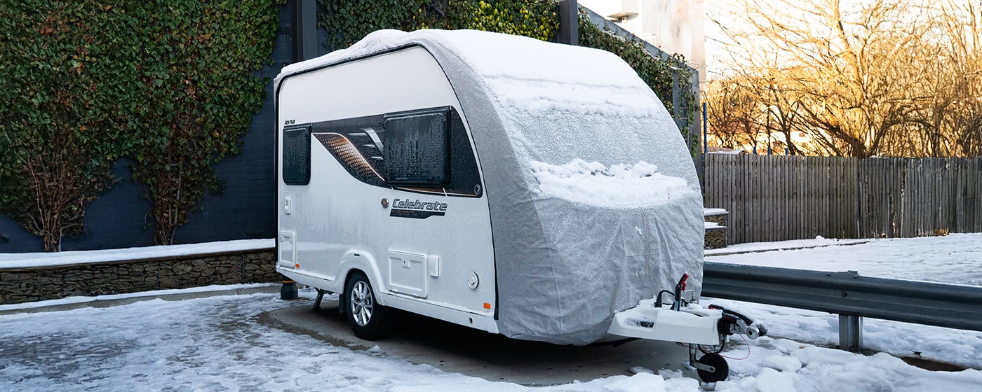 High-quality, weather-resistant caravan covers for winter and outdoor use, providing durable protection against snow, rain, and UV damage to prolong the life of your caravan.