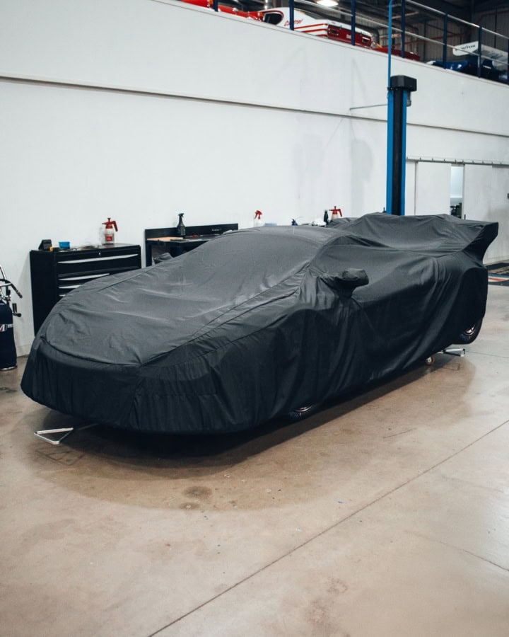 Top Track Roving Auto Cover Motorsport Covers - Specialised Covers