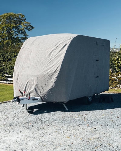 High-quality boat cover designed for outdoor storage, offering protection against rain, sun, and dirt to keep your boat in pristine condition.